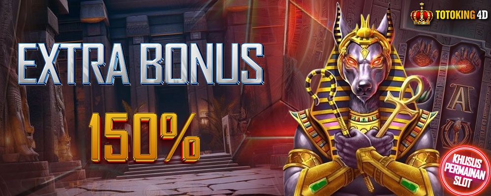 Extra Bonus Slot 150% Diakhir