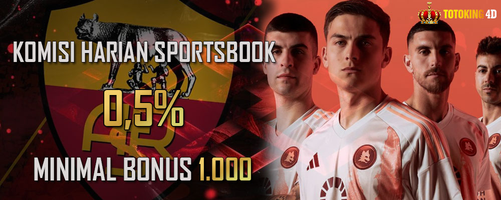 Komisi Harian Sportsbook 0,5%